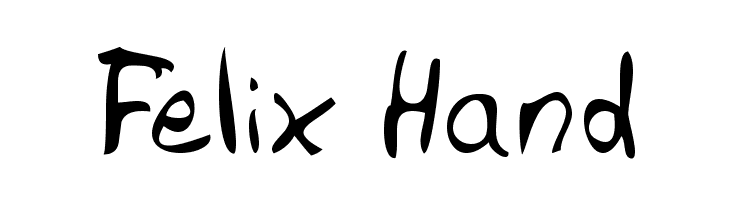 Felix Hand  Descarca Fonturi Gratis