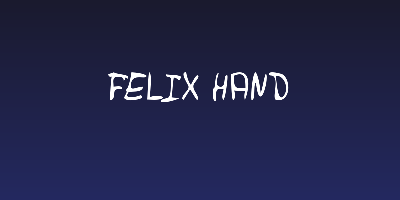 Felix Hand Social Header
