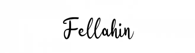 Fellahin  Frei Schriftart Herunterladen