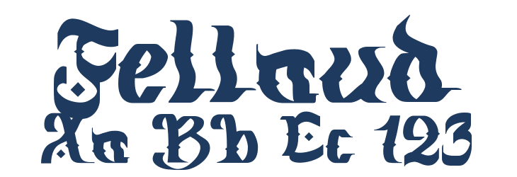 Fellaud Font Preview