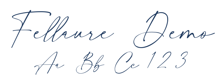 Fellaure Demo Font Preview
