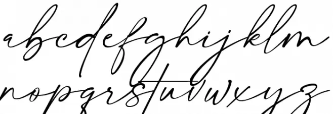 Fellaure Demo Шрифта строчной