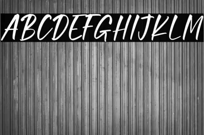 Fellicia Personal Use Font examples