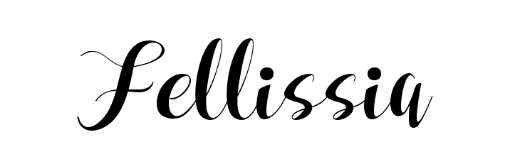 Fellissia  Frei Schriftart Herunterladen