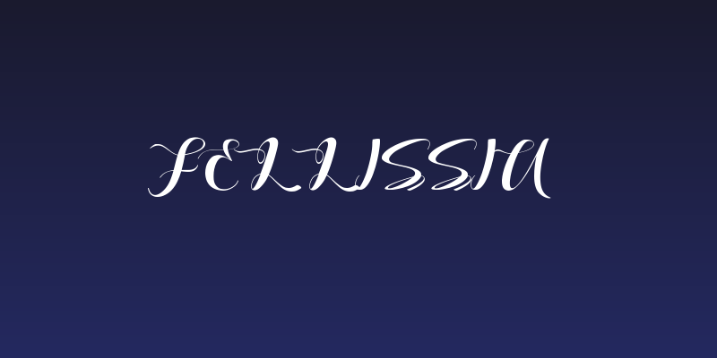 Fellissia Social Header