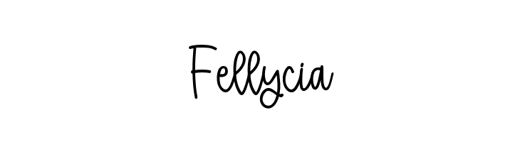Fellycia  Descarca Fonturi Gratis