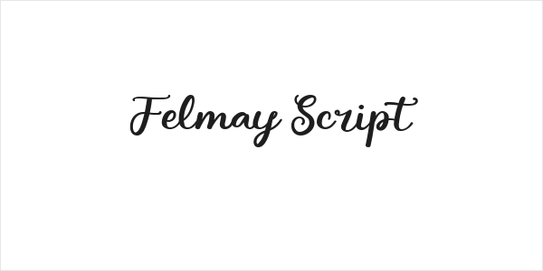 Felmay Script Logo