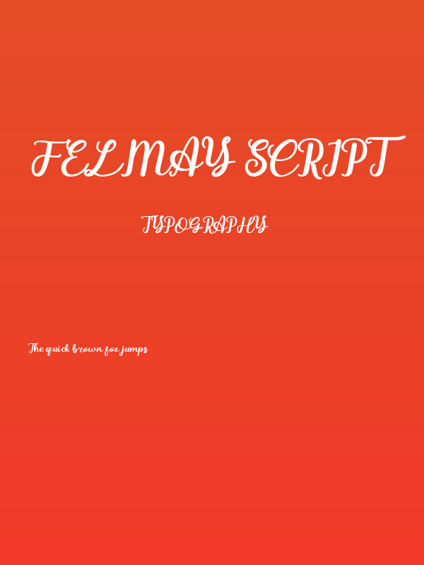 Felmay Script Poster