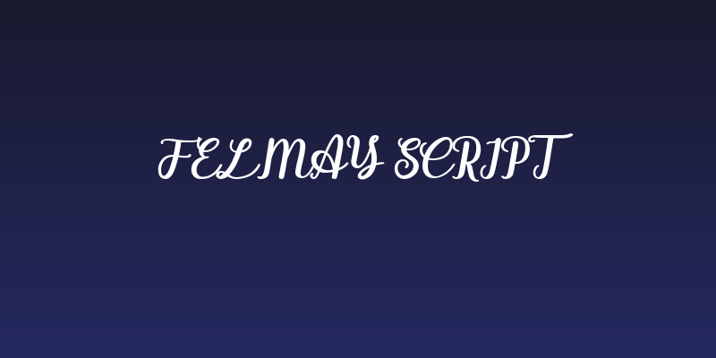 Felmay Script Social Header