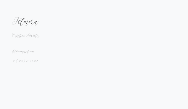 Felmora Business Card