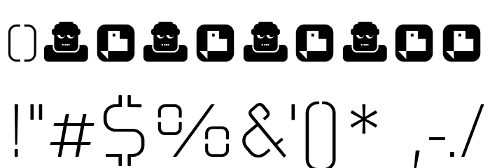Felona st Extra Light Font OTHER CHARS