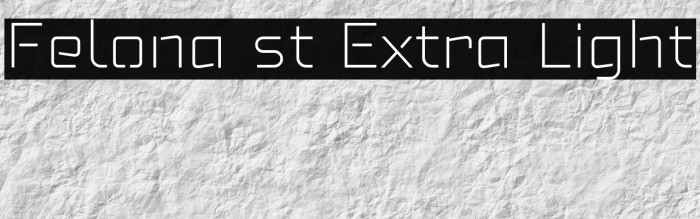 Felona st Extra Light Example 3