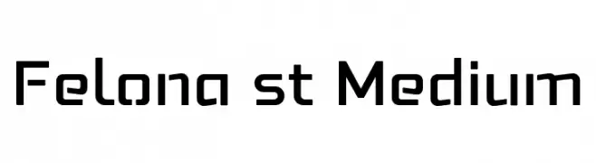 Felona st Medium  baixar fontes gratis