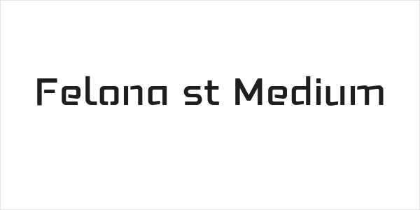 Felona st Medium Logo