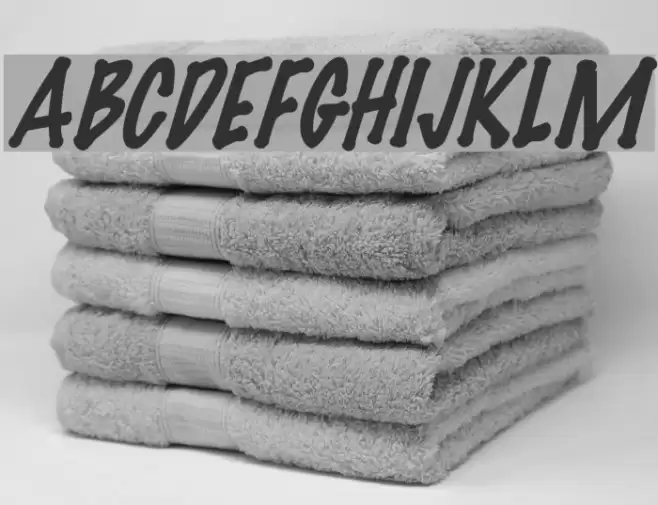 FeltMark-Italic Font examples