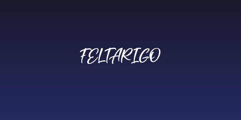 Feltarigo Social Header