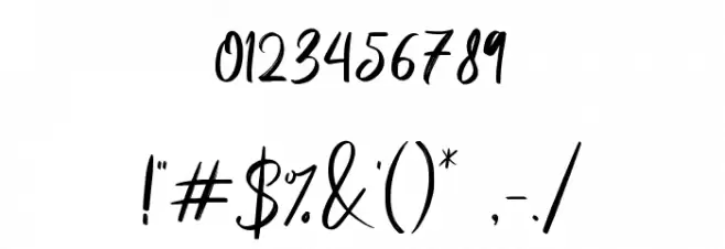 Felton Dafana Font OTHER CHARS