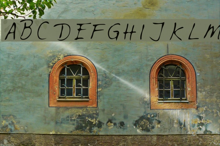 Feltpen Font examples