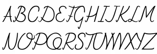Fely Font UPPERCASE