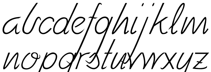 Fely Font LOWERCASE