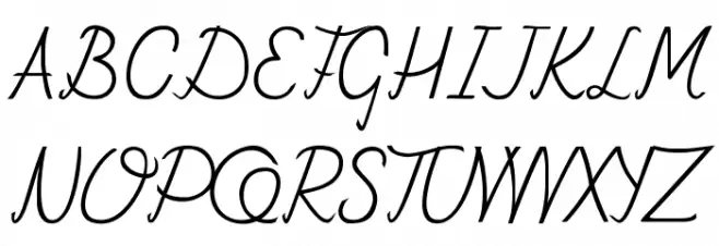 Fely Schriftart Groß