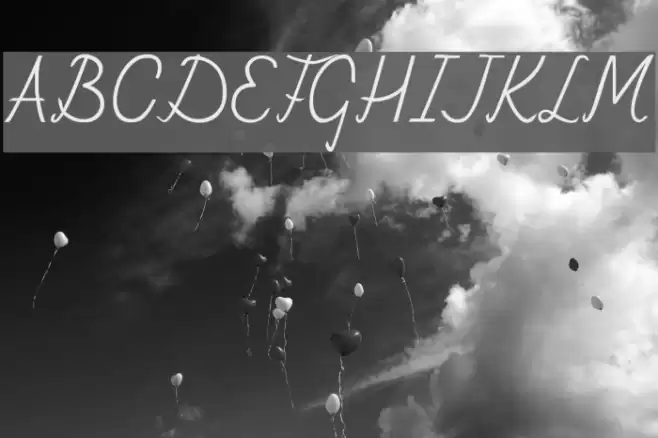 Fely Schriftart examples