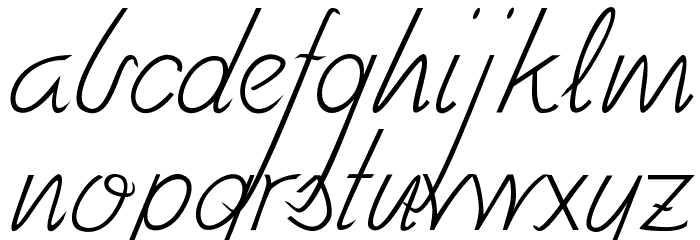 Fely Font LOWERCASE