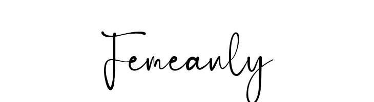 Femeanly  Fuentes Gratis Descargar