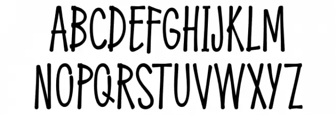 FemilaAuthenty Schriftart Groß