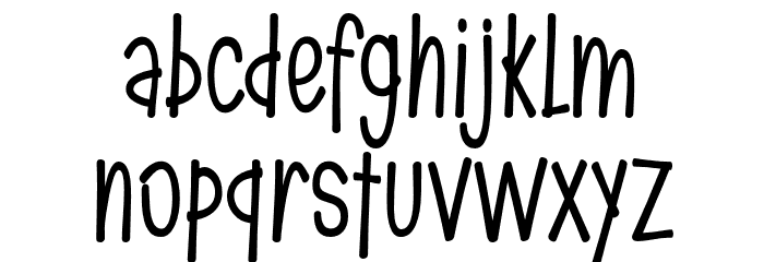 FemilaAuthenty Font LOWERCASE
