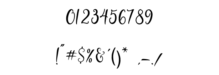 Femina Font OTHER CHARS