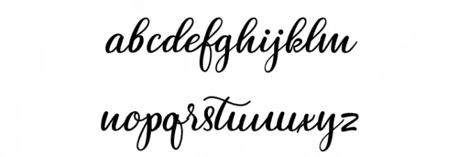 Femina 字体 小写