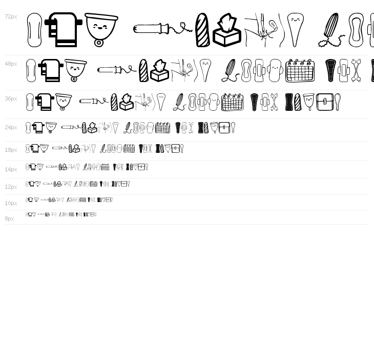 Feminine Hygiene Waterfall