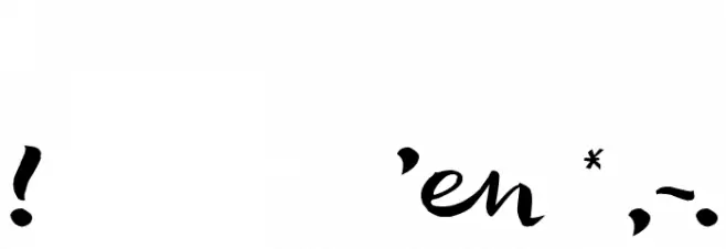 Feminine Lifetime Font OTHER CHARS