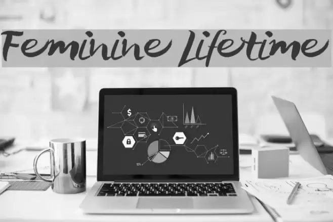 Feminine Lifetime Font examples