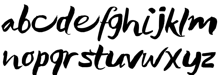 Feminine Lifetime Font LOWERCASE