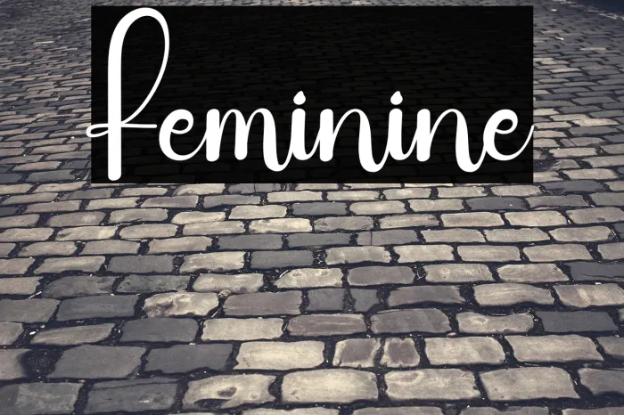 Feminine Example 2