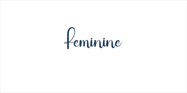 Feminine Logo