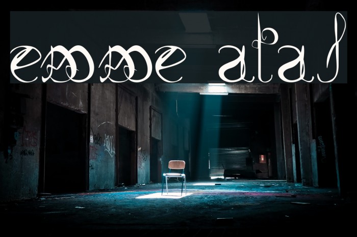 Femme Fatal Font examples