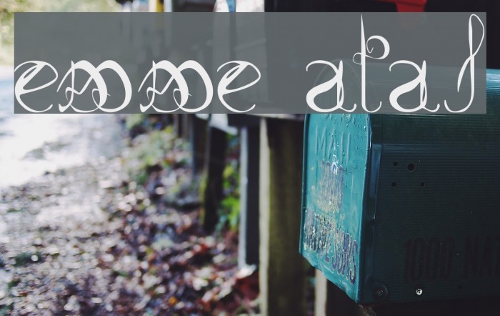 Femme Fatal Font examples