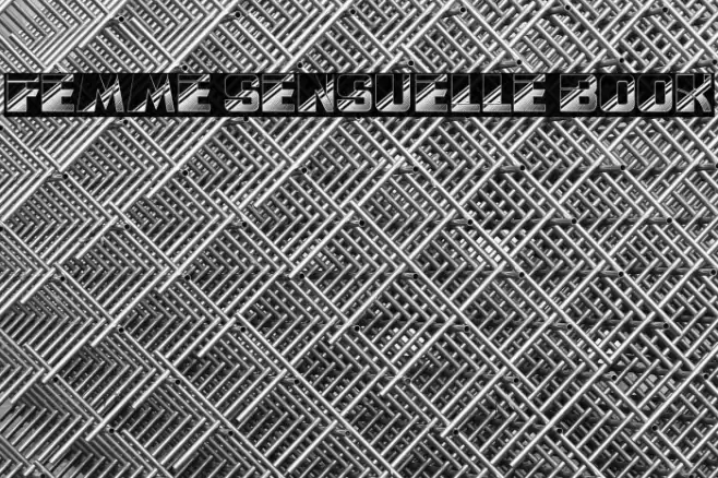 Femme Sensuelle Book Font examples