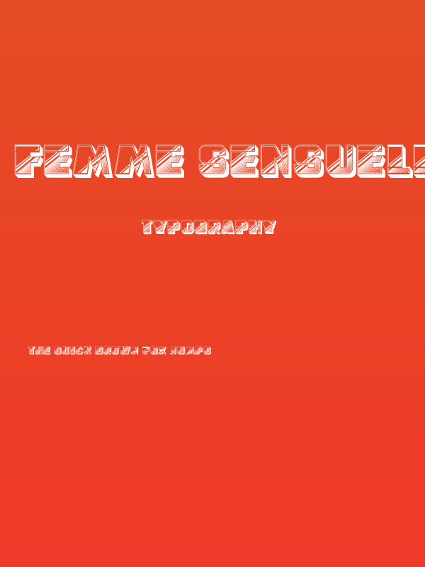 Femme Sensuelle Regular Poster