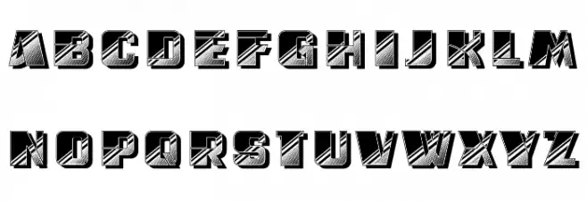 Femme Sensuelle Stylish خط أحرف صغيرة