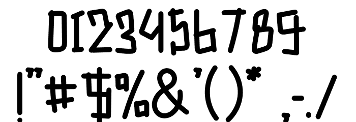 Fence Of Love Font OTHER CHARS