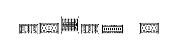 Fenced In LT Font
