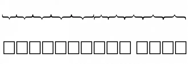 Fences Plain Schriftart Anderer Schreiben