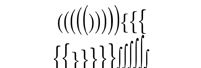 Fences Plain Font LOWERCASE
