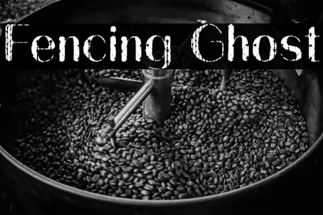 Fencing Ghost Font examples