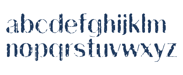 Fencing Ghost Lowercase