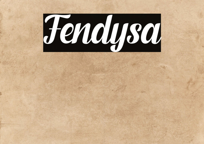 Fendysa Example 1